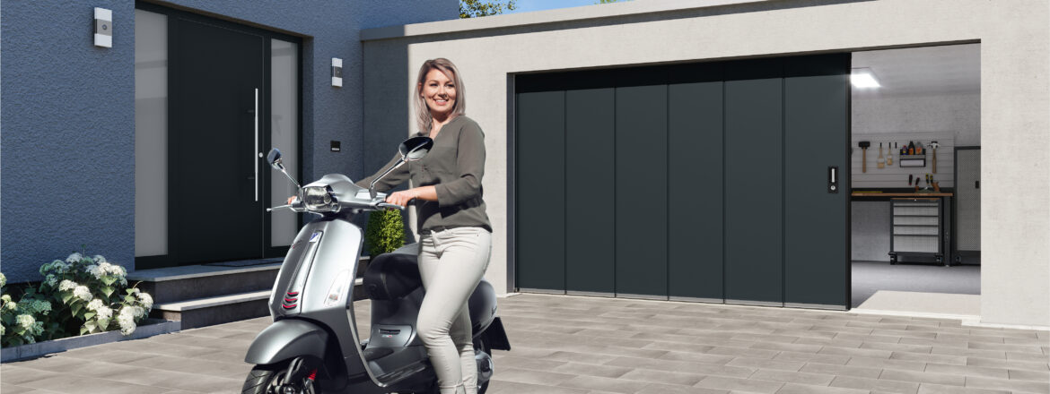 Portes de garage sectionnelles sur-mesure - Fabricant TUBAUTO