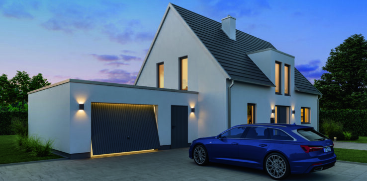 BP associé aux portes de garage basculante